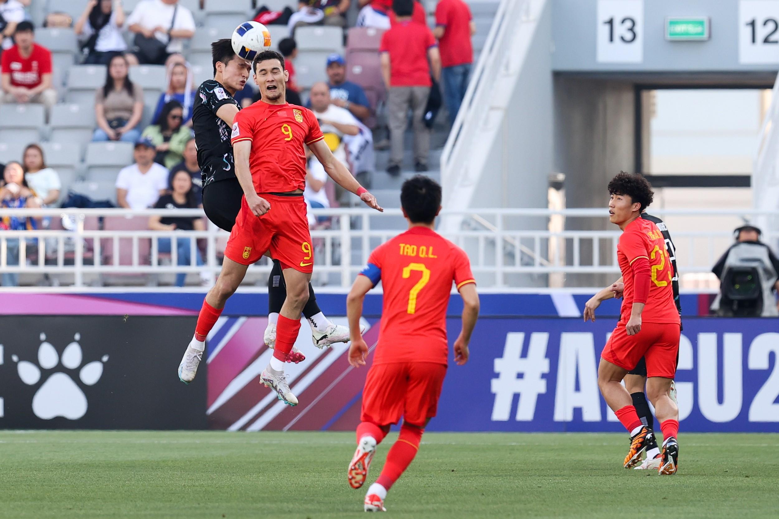 u23亚洲杯中国国奥队0:2韩国国奥队,小组两连败,如何评价这场比赛?