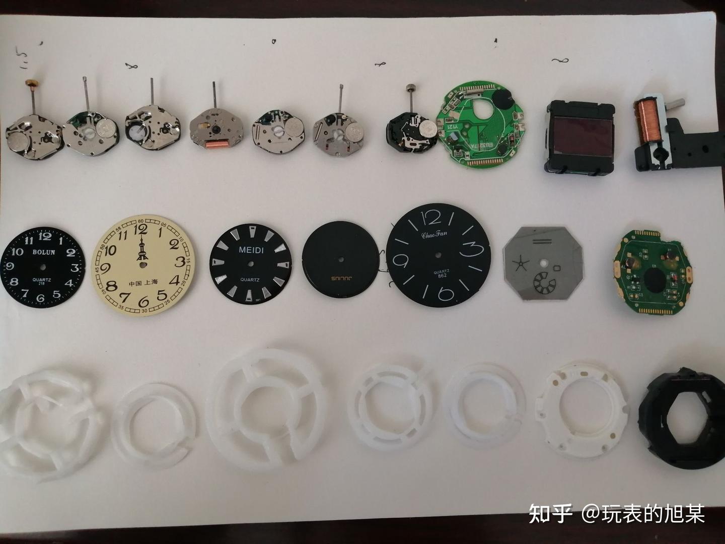 市面上百元左右的石英表内部结构都是什么样 - 知乎