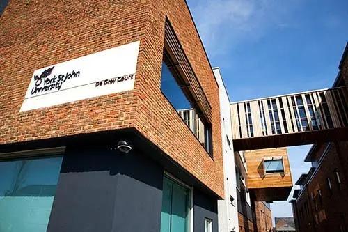 英国约克圣约翰大学一年制专本升硕无语言要求