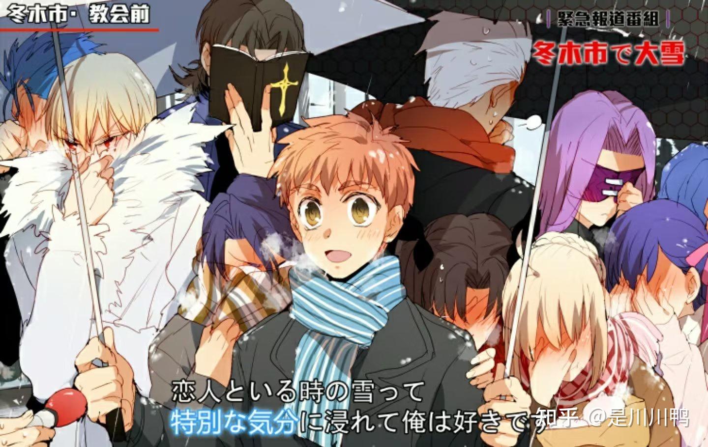 fate系列中卫宫士郎到底有多少后宫