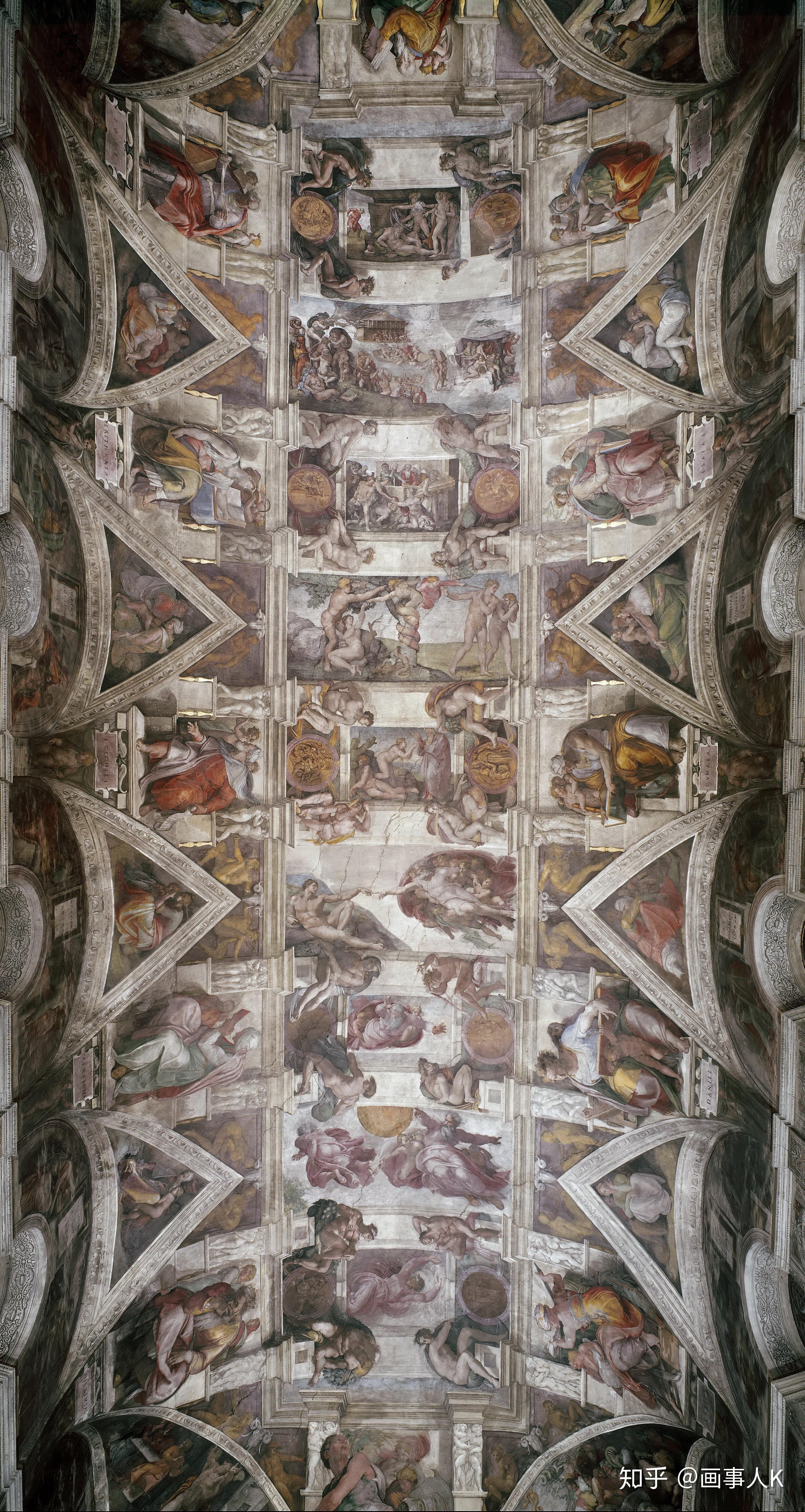 米开朗基罗《创世纪》能否称得上史上最伟大的壁画? - 知乎