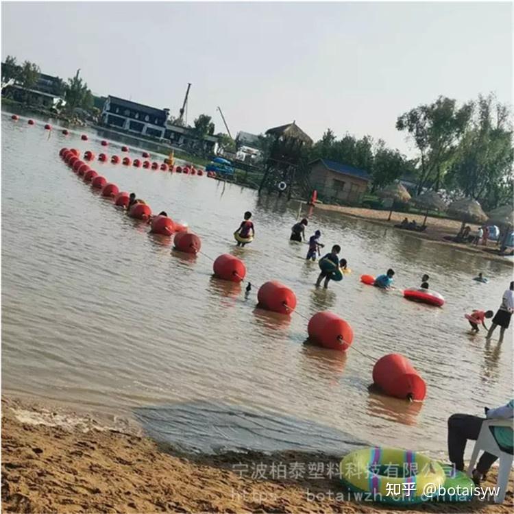 巷道口拦船警示带浮排安装浮标的作用是什么 - 知乎