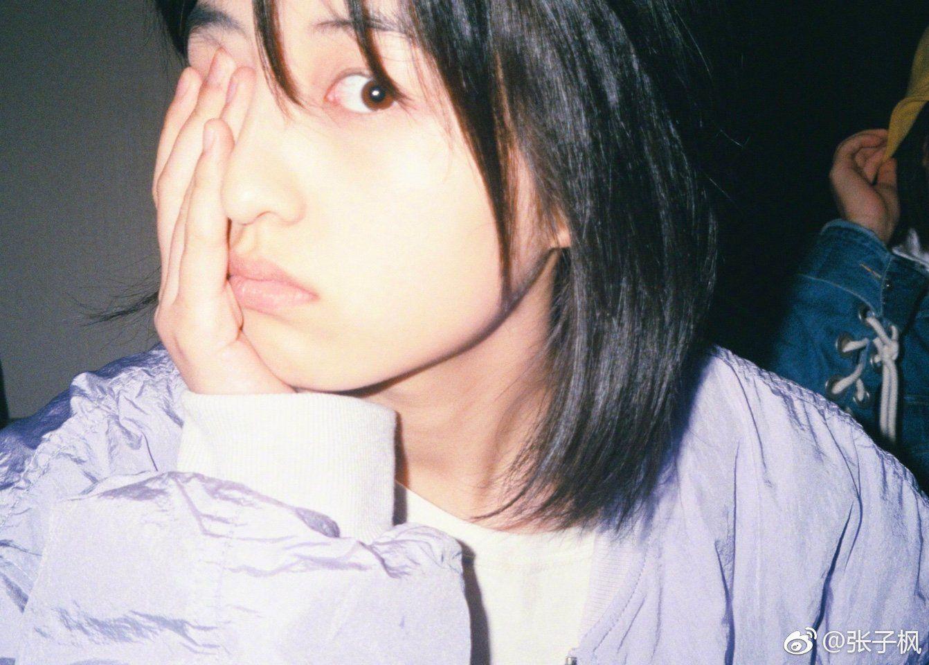 可以分享一些张子枫的短发图片吗?