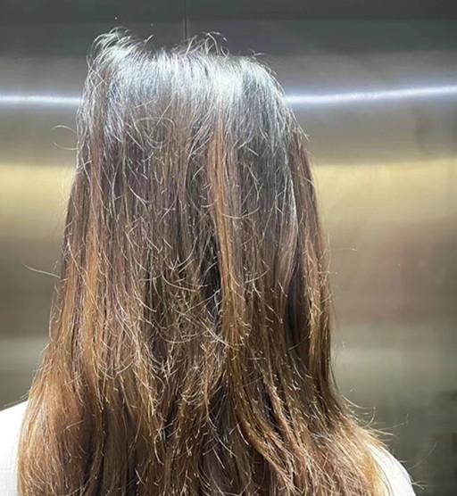 头发干枯分叉毛糙如何顺一点