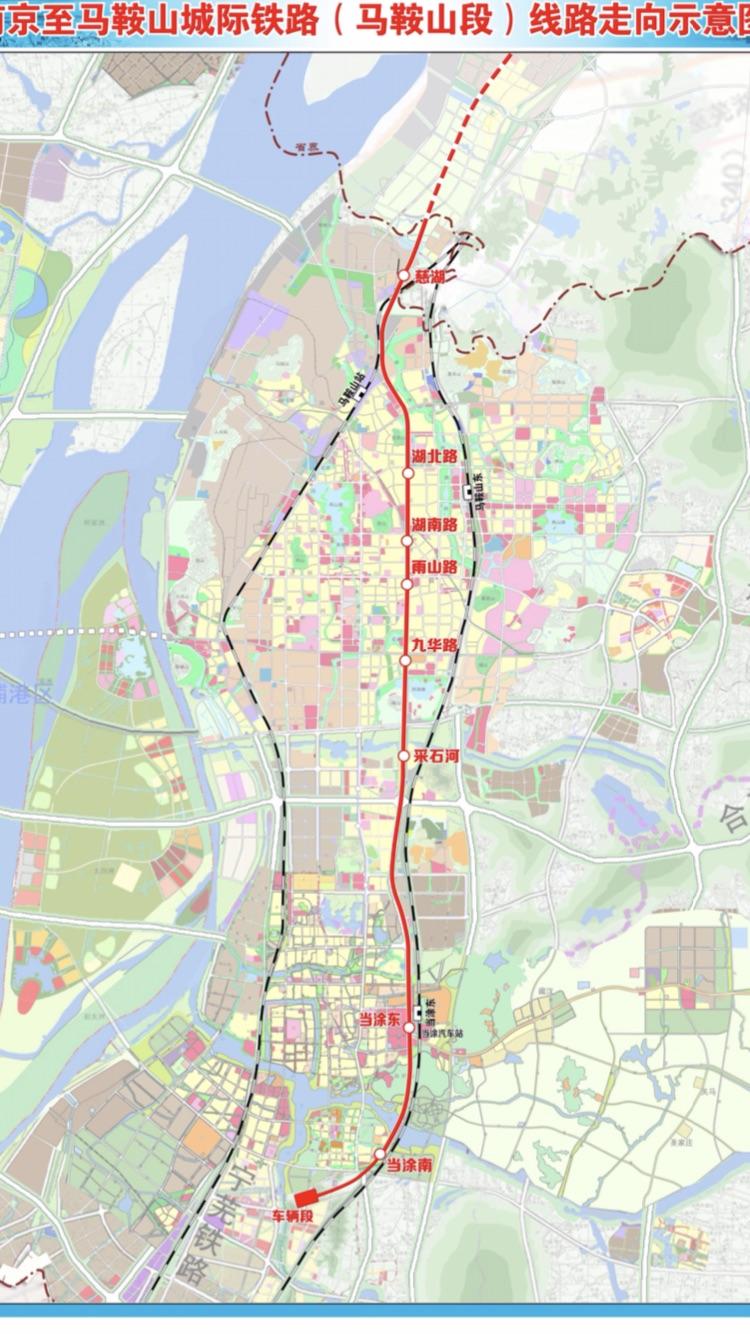 宁马城际项目(南京地铁s2宁马线)近期正式获批,这条跨省轨交对两地区