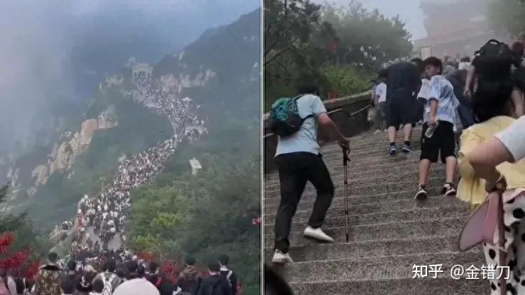背人爬山，一夜爆火！国庆奇葩“导游”，迷倒万千宝妈 - 知乎