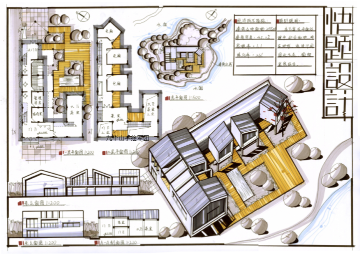 2017年浙江农林大学风景园林复试真题解析茶室建筑设计