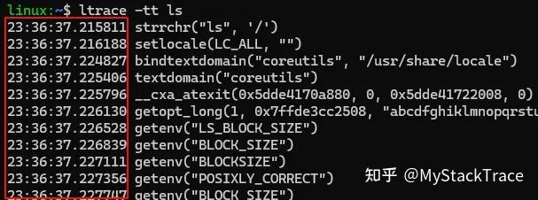 Linux 库函数跟踪利器:ltrace - 知乎