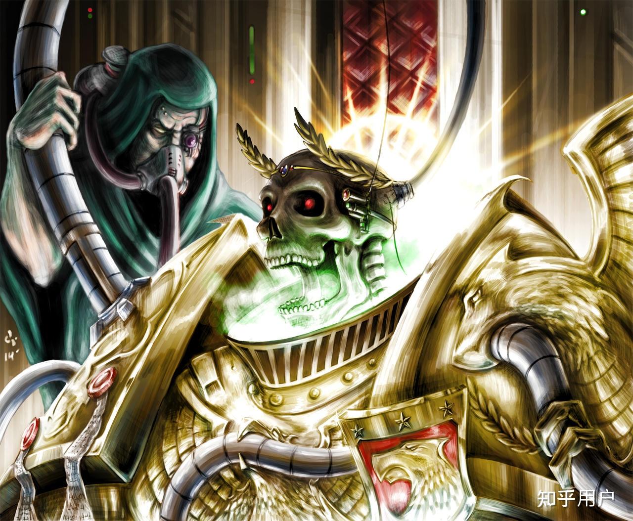 战锤40k里的人类帝皇到底有多强