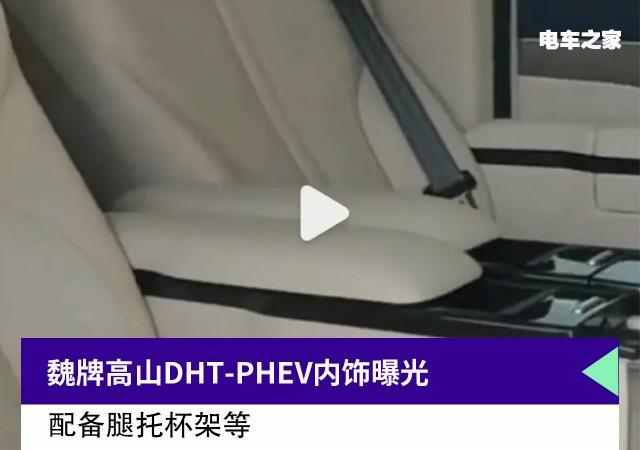 魏牌高山DHT-PHEV内饰曝光 配备腿托杯架等 - 知乎