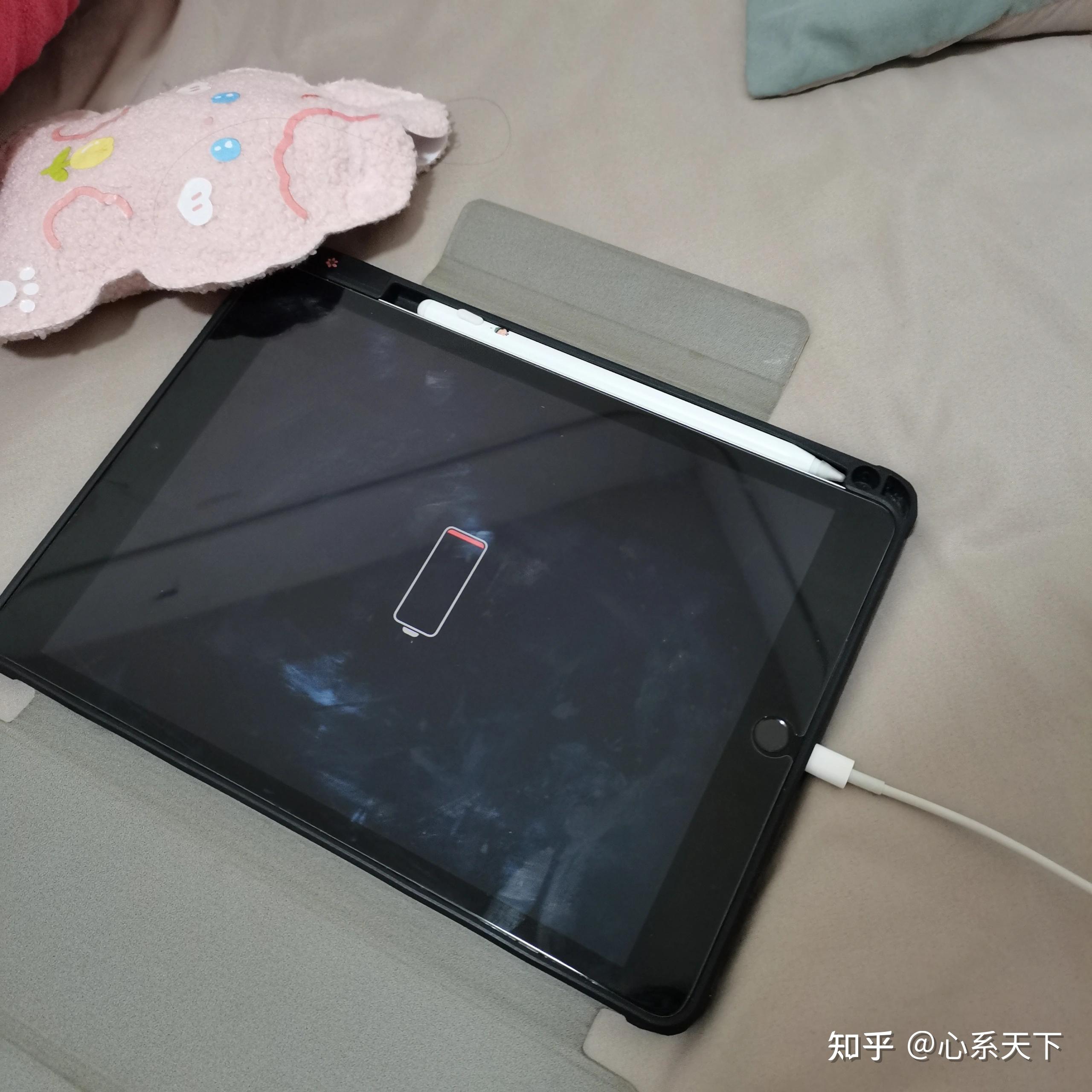 ipad充电没有闪电标志图片