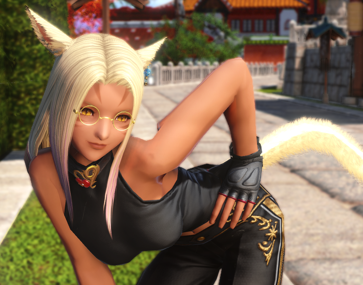 ff14猫女有什么好看的投影