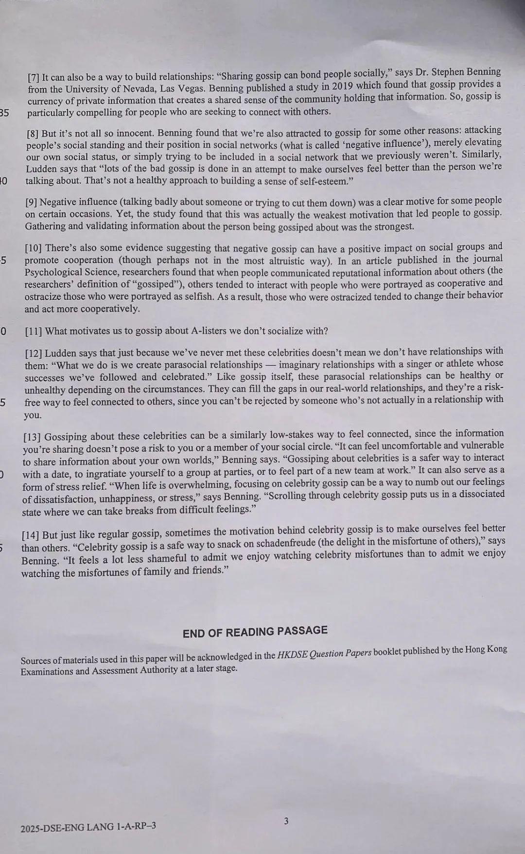 25届DSE英语阅读，写作听说超难？！考情出炉！（附阅读材料） - 知乎
