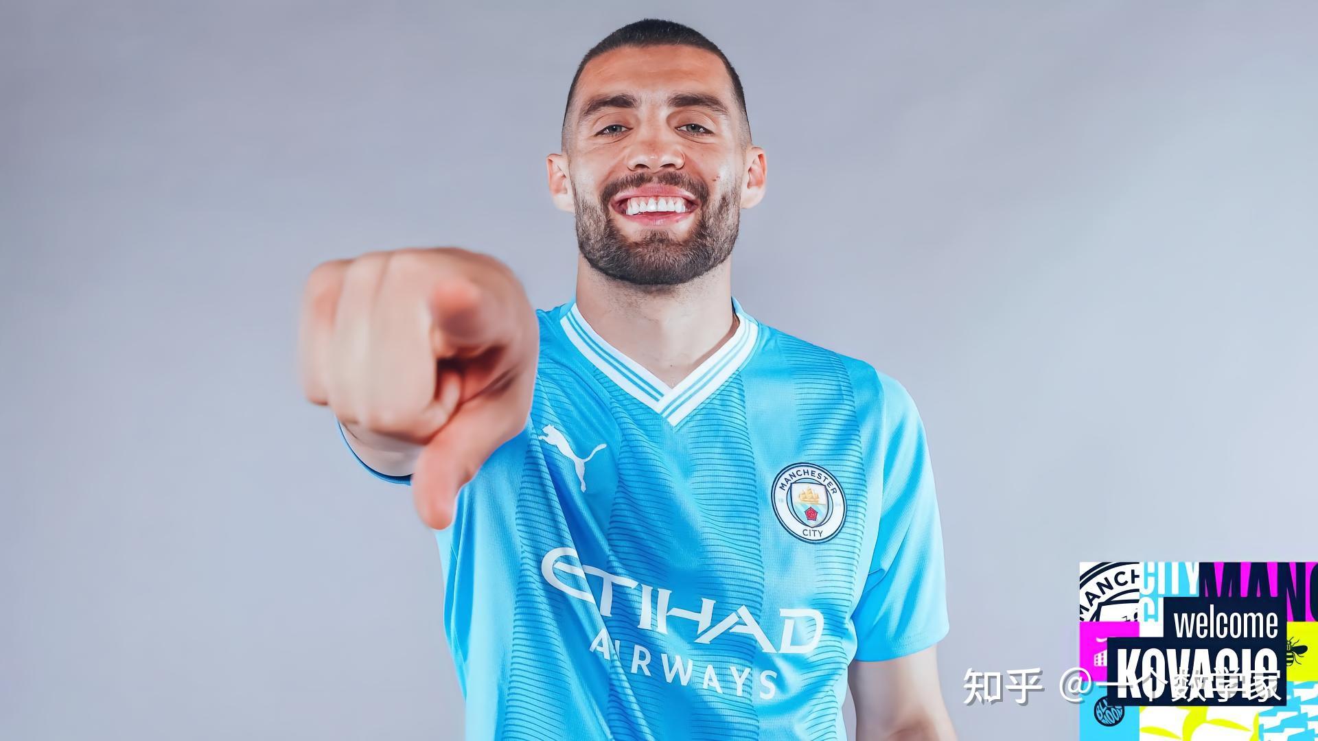 曼城官宣签下切尔西中场科瓦西奇,总价 3000 万英镑