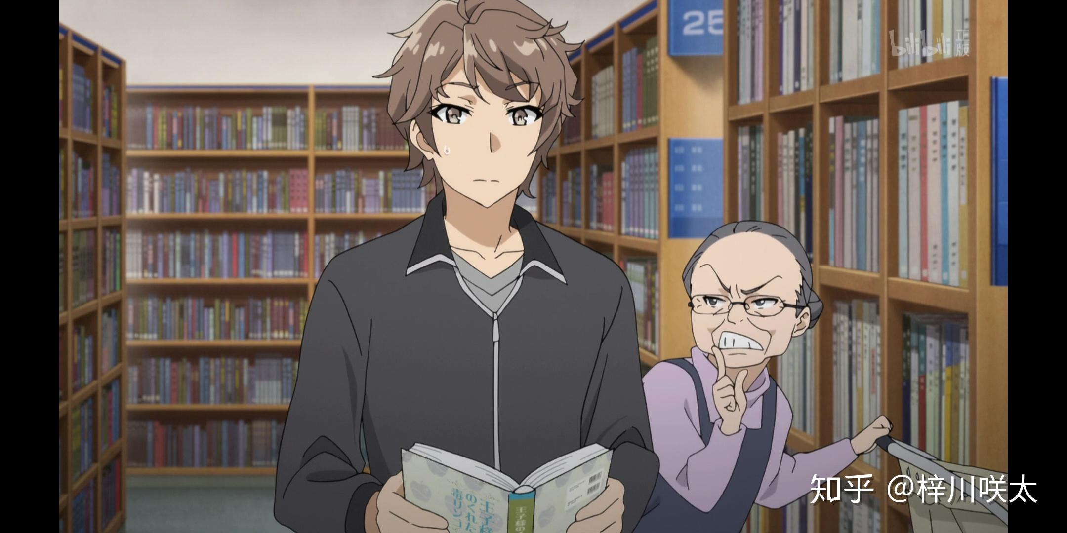 青春猪头少年不会梦到兔女郎学姐第一集主角拿的什么书