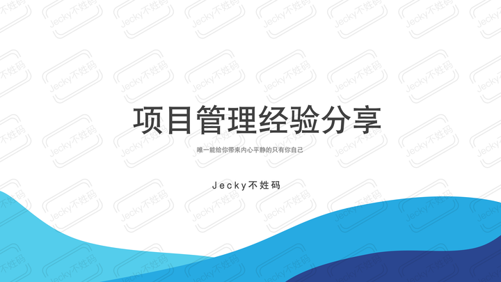 关于一个项目经理的经验贴 - 知乎