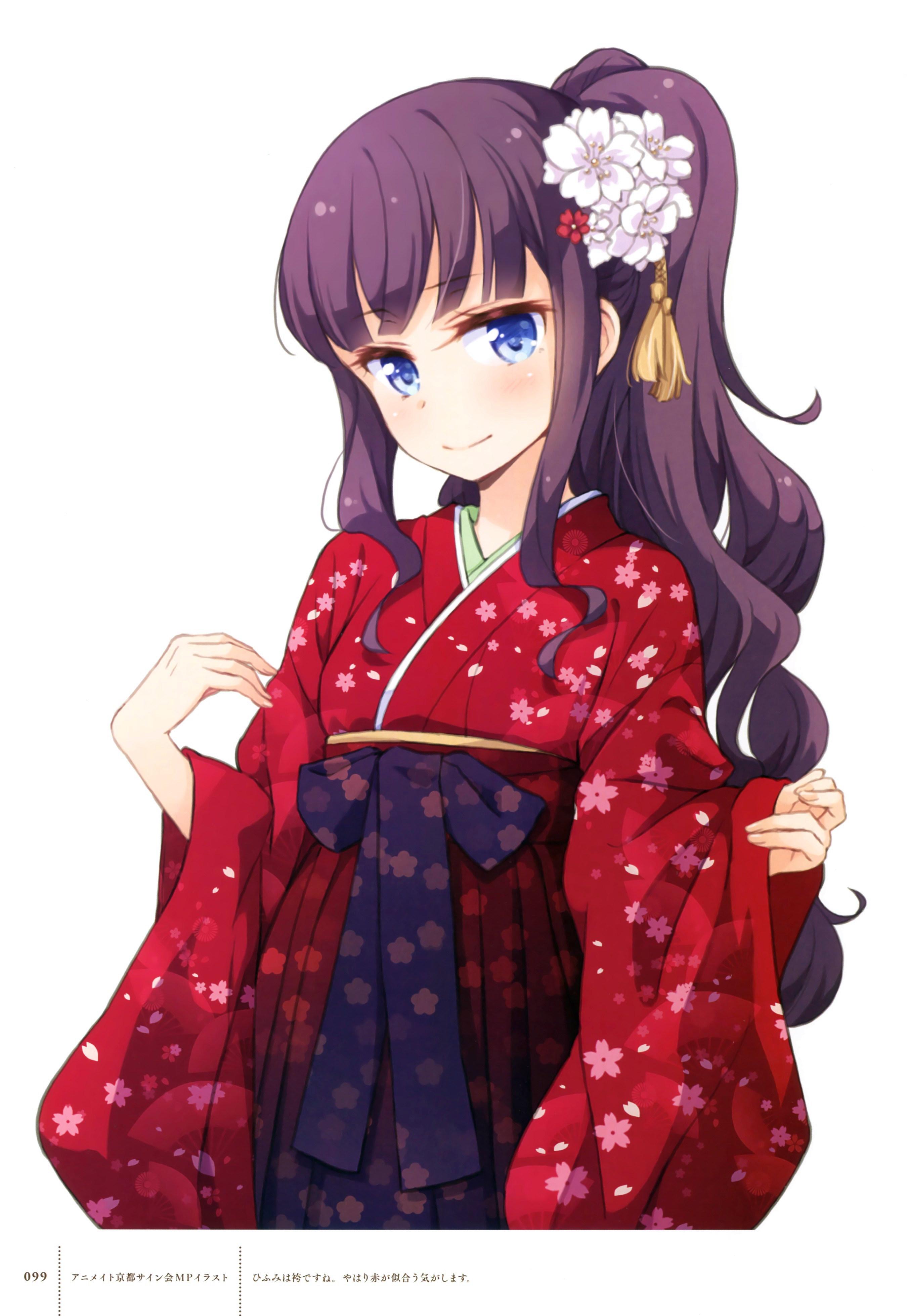 有什么动漫人物长马尾好看的