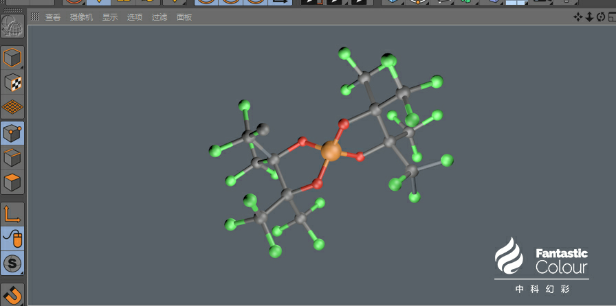 【教程】球棍模型分子结构的绘制教程 - 知乎