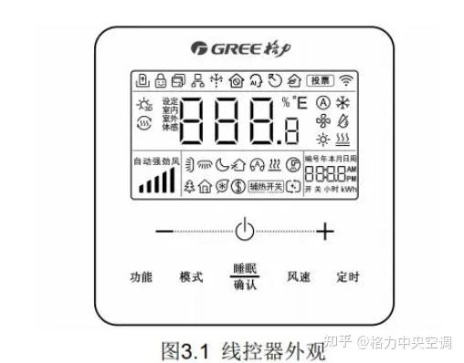 格力空调面板设为主机图片