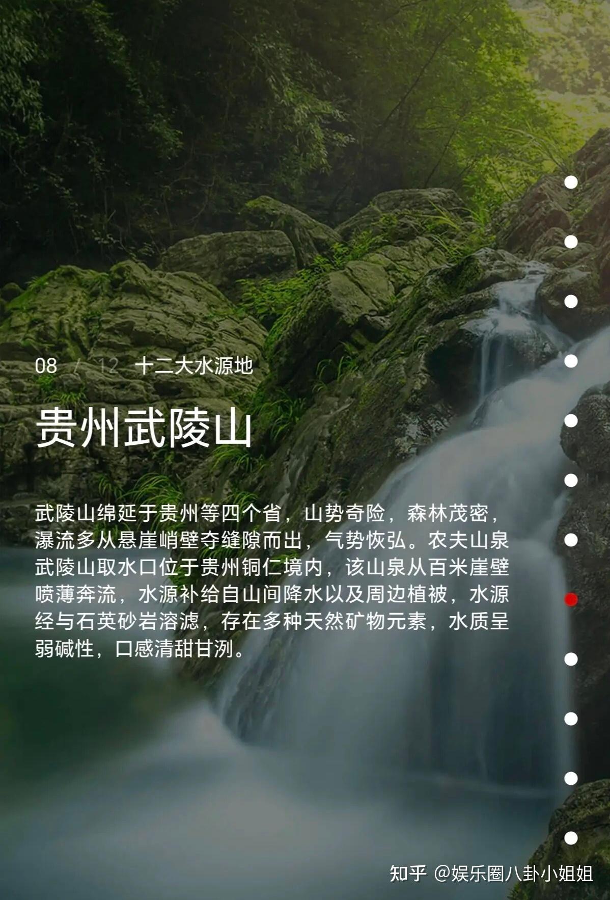 农夫山泉12个水源地到底有多强? - 知乎