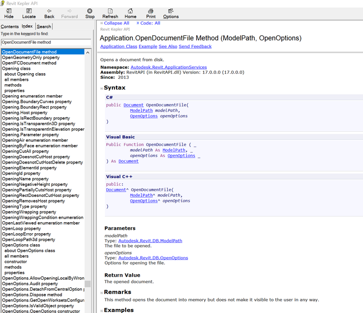 Revit SDK revit sdk