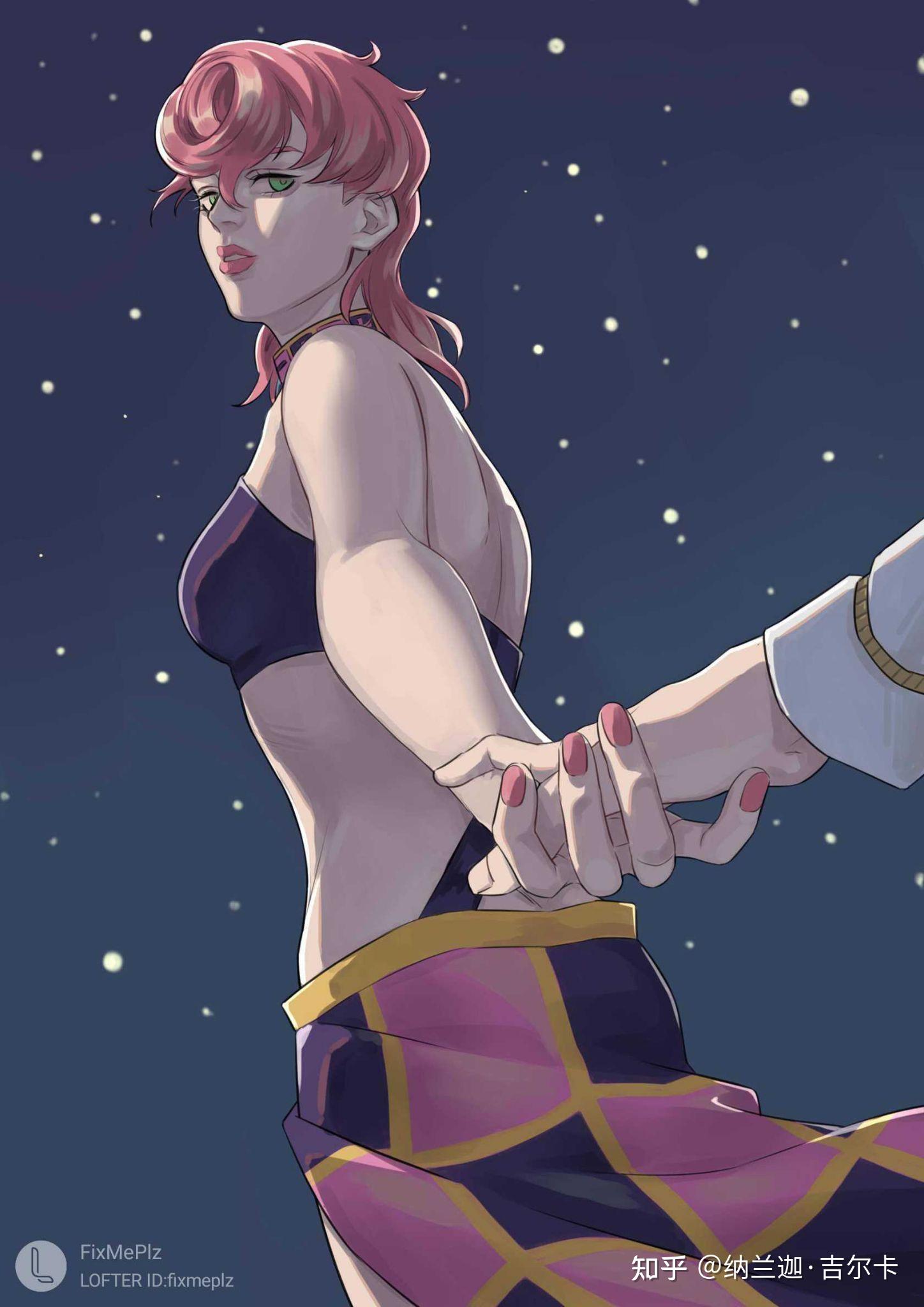 jojo颜值最好看的几位女角色有几个? - 知乎