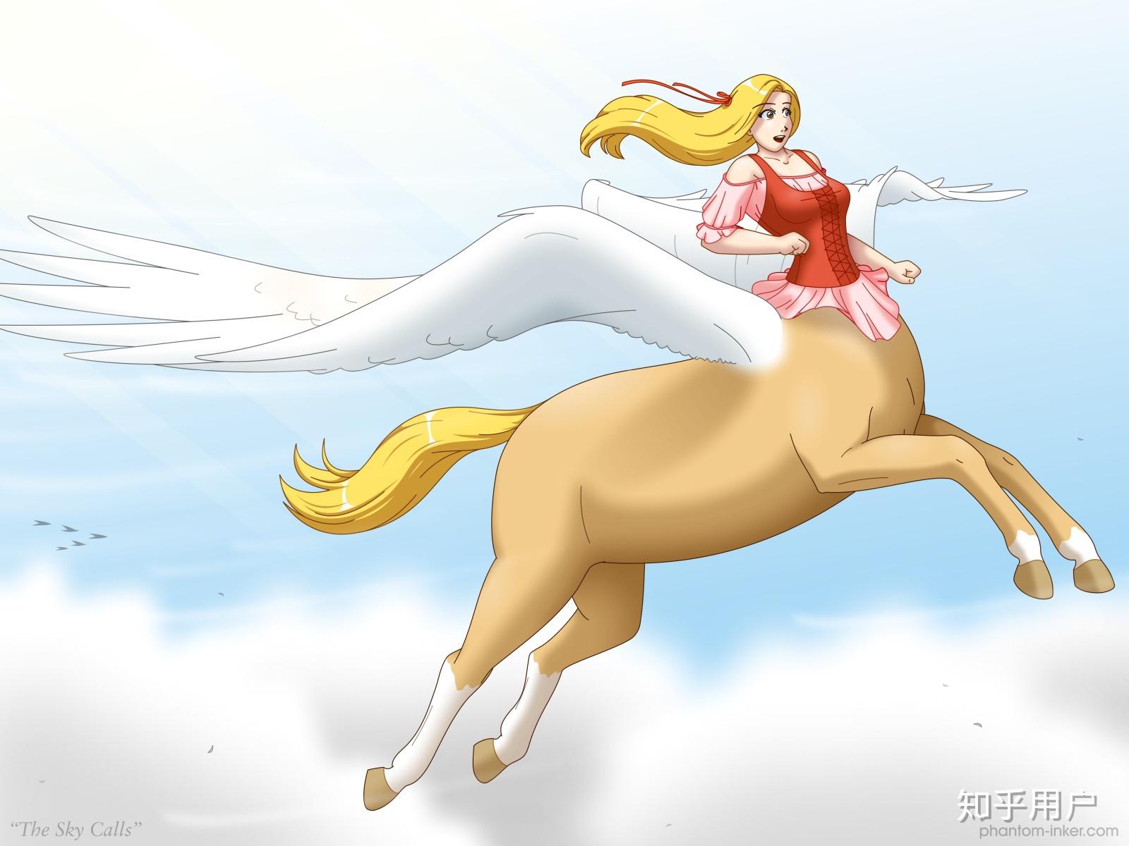 如果半人马长翅膀会长在人背上还是马背上