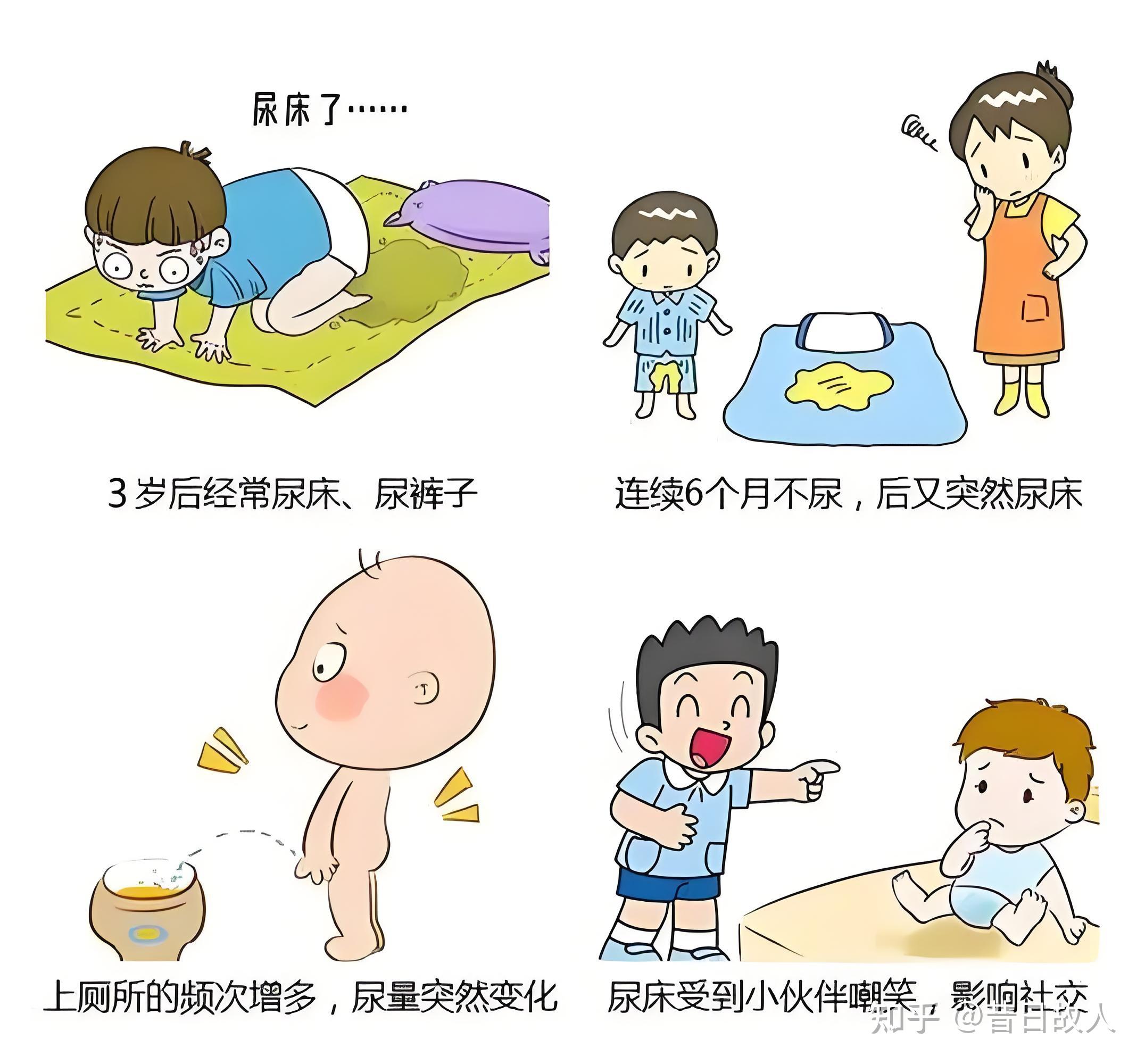 小孩子晚上老是尿床是什么原因