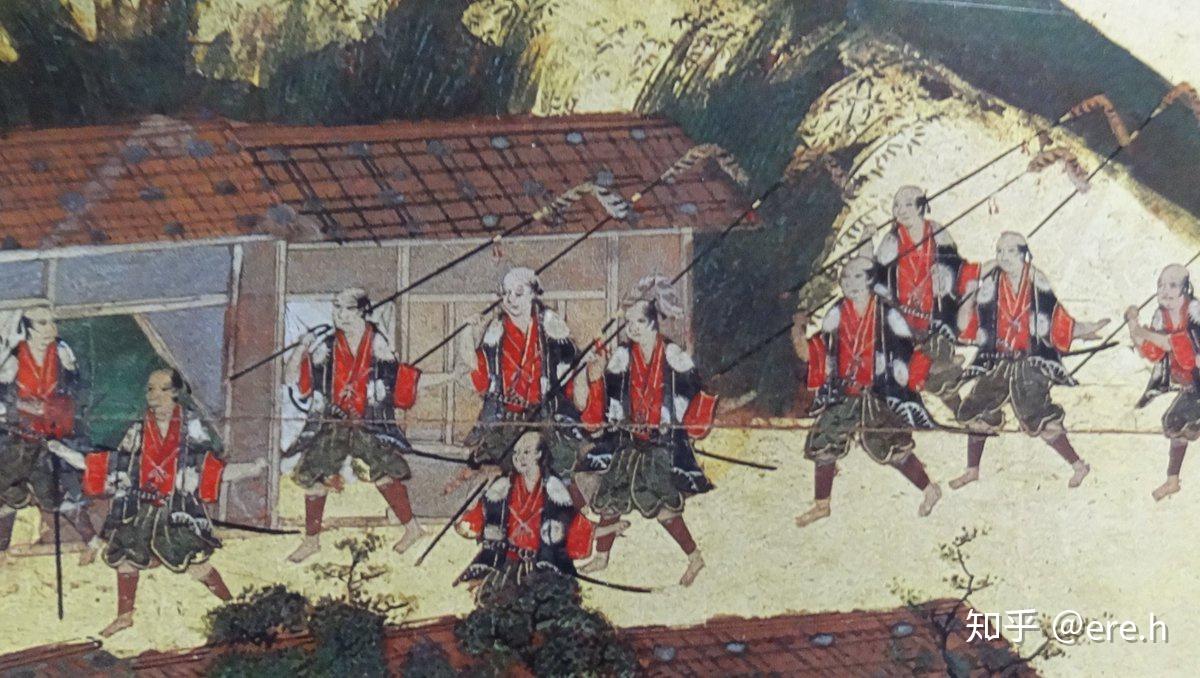 截至黑船事件,德川幕府时代日本军队的武器装备和战国时期的日本军队