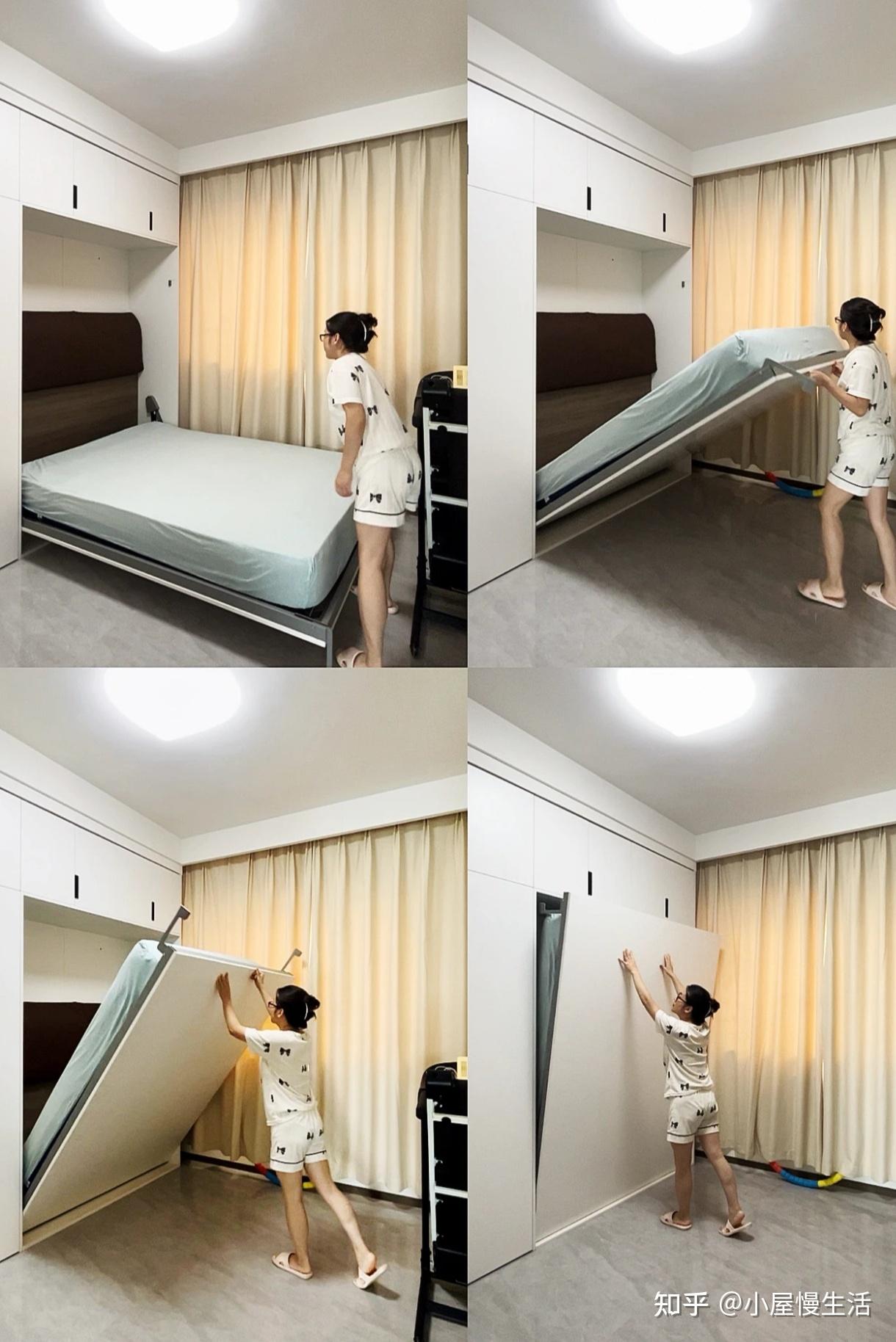 145平自装|多功能房设计隐形下翻床,真香! - 知乎