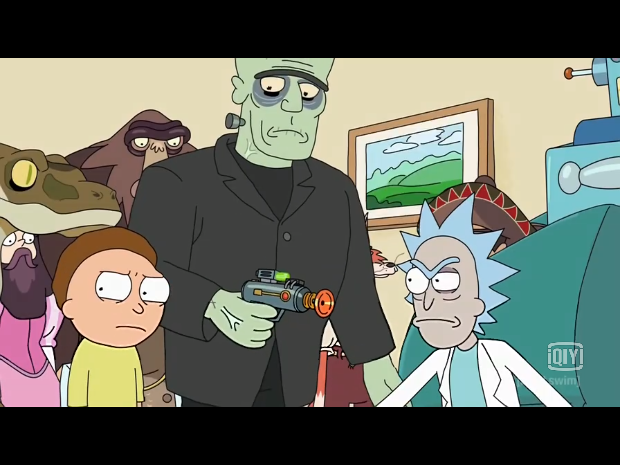 如何理解瑞克和莫蒂第二季第四集最后射无辜的那只的剧情