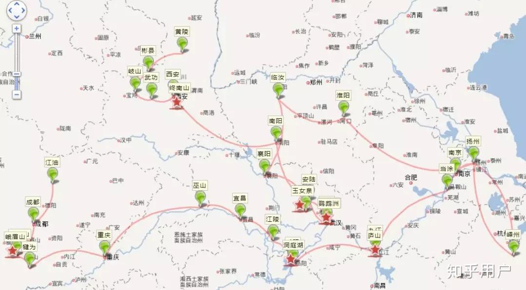 李白都到过全国哪些地方? - 知乎