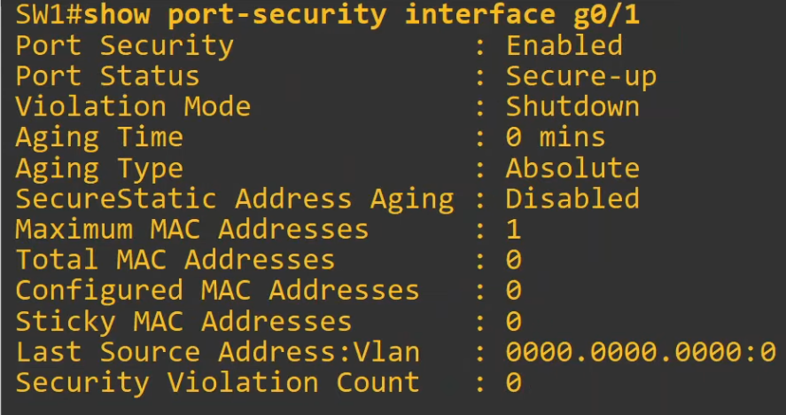 Lesson 48: Port Security - 知乎