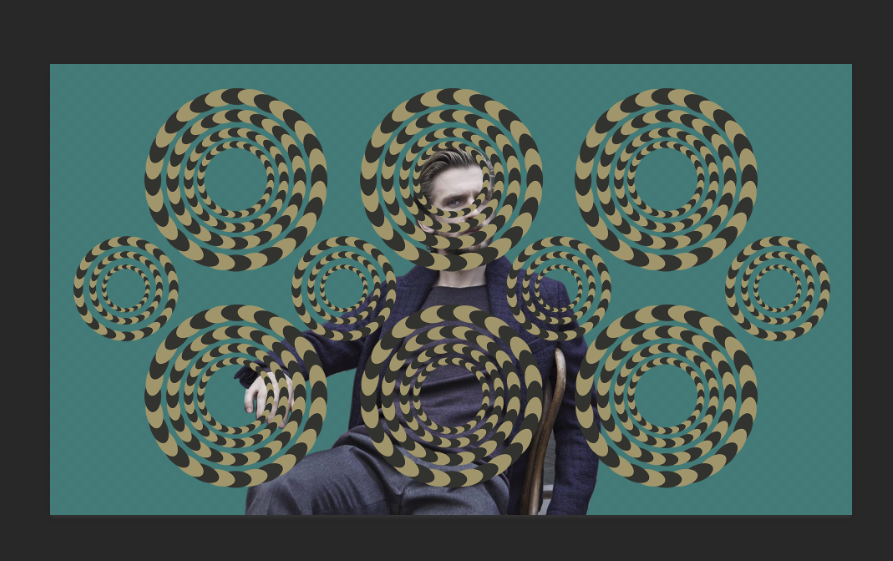 美剧大群legion的海报用ps怎么处理