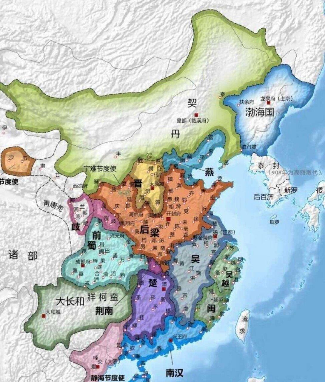 五代时期的后梁,后唐,后晋,后汉和后周的武将造反最多是哪个?