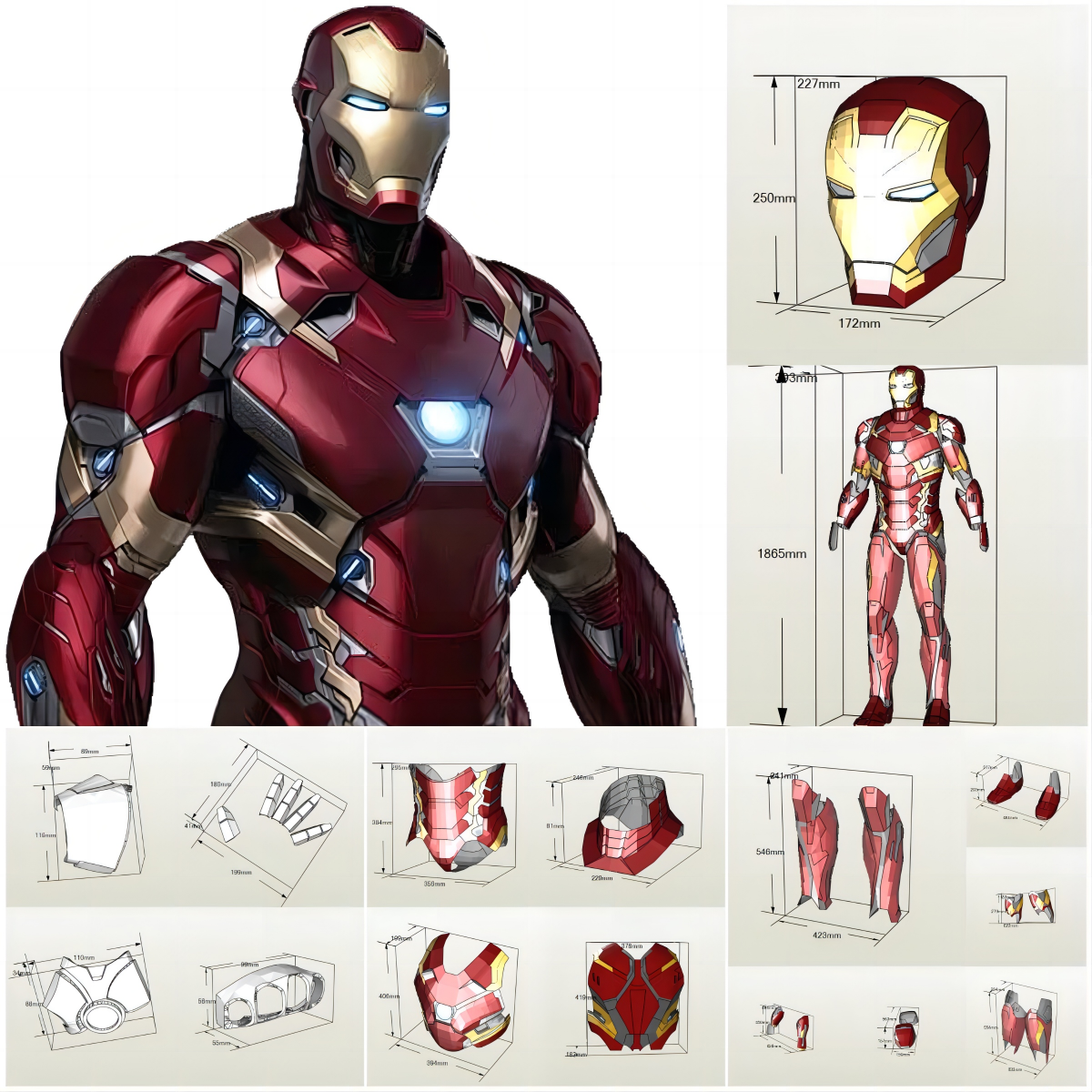 漫威-钢铁侠mk47图纸 hd漫威-钢铁侠mk49救援装甲图纸漫威-钢铁侠mk49