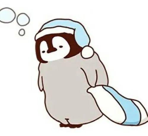有类似这样小企鹅的表情包吗? - 知乎