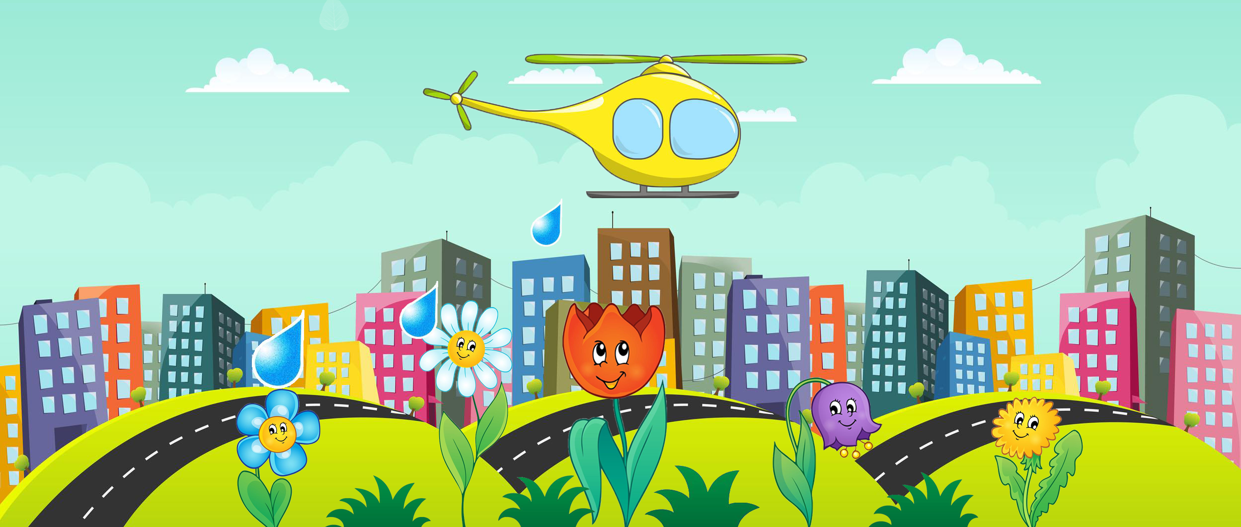 scratch少儿编程案例(绿化城市)——培养探究型学习态度(含素材下载)