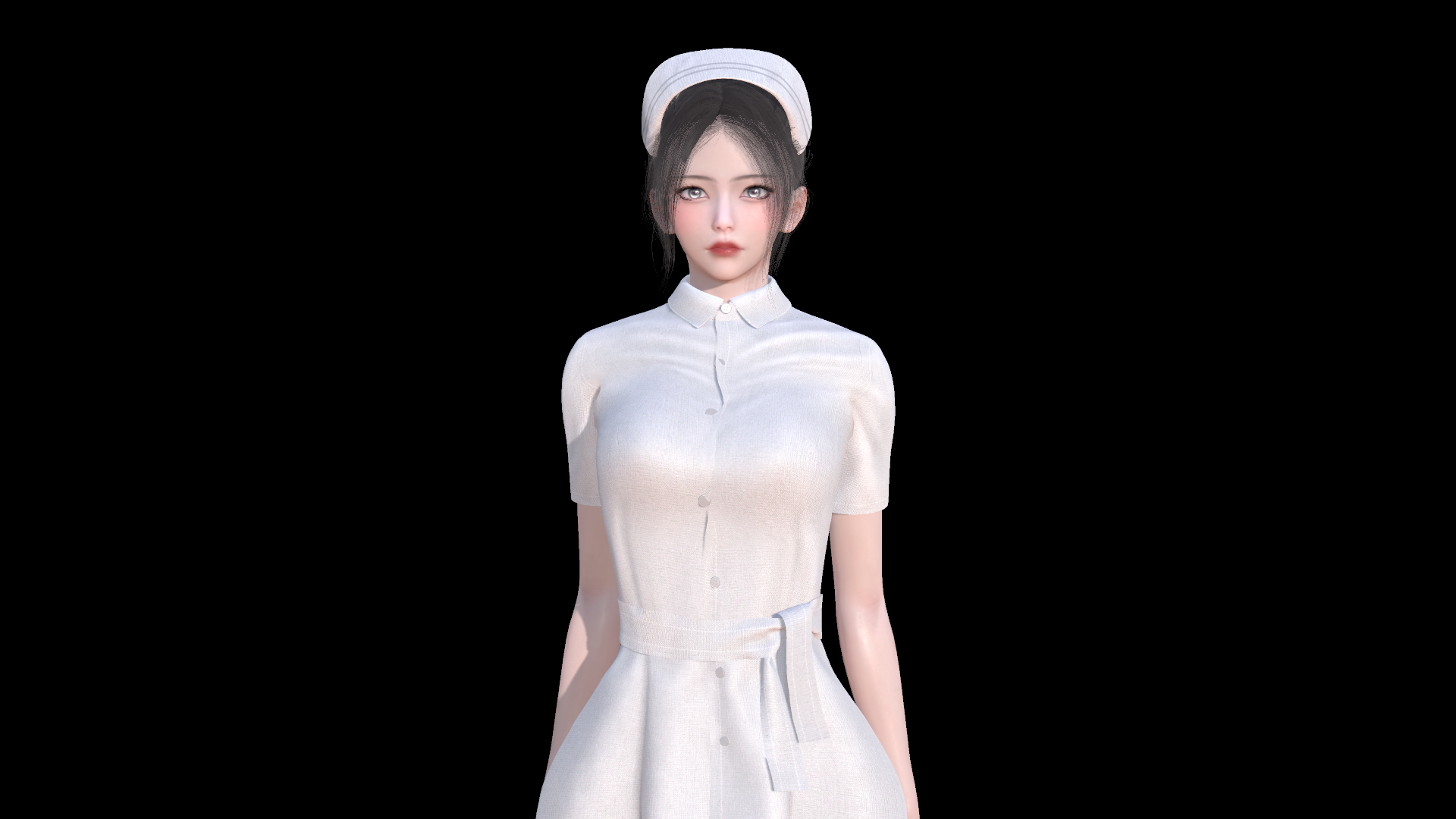 护士套 白