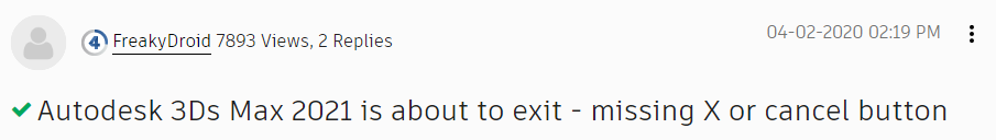 3dmax2021关闭软件时，弹出窗口显示只有另存为，没有保存选项，如何解决？ - 知乎