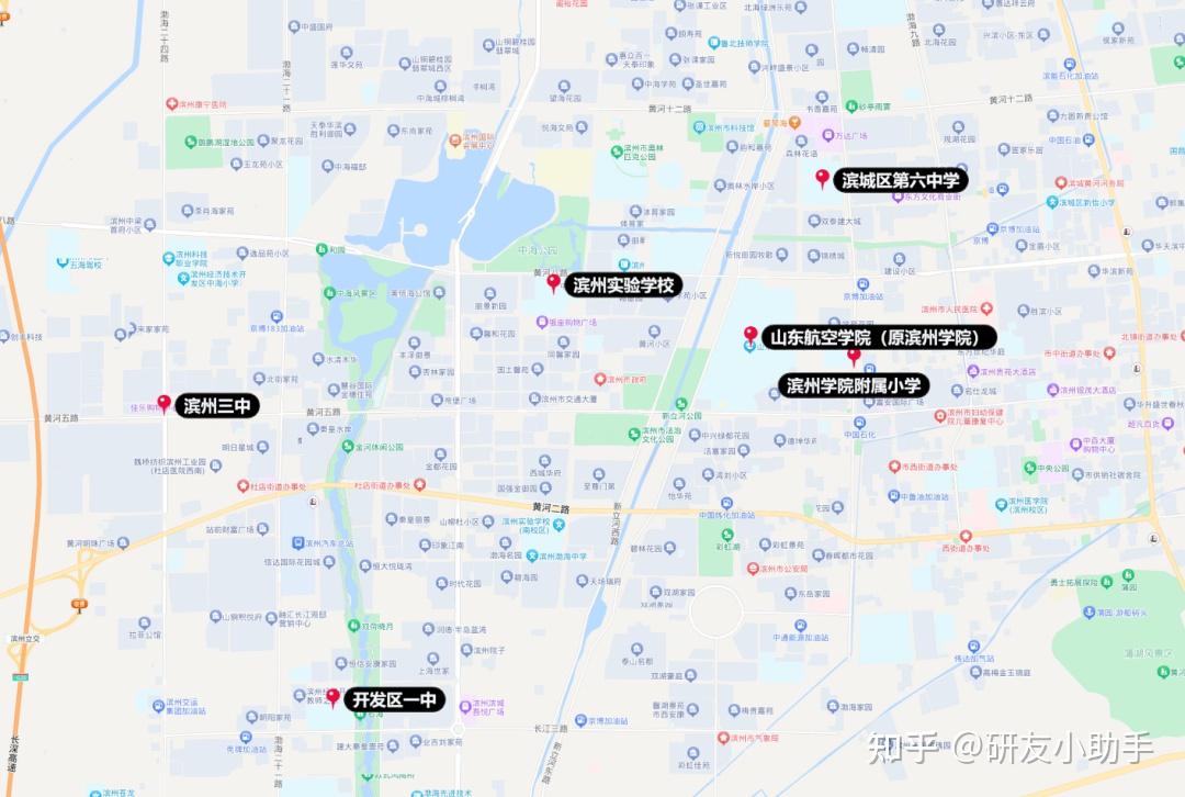 滨州学院平面地图图片