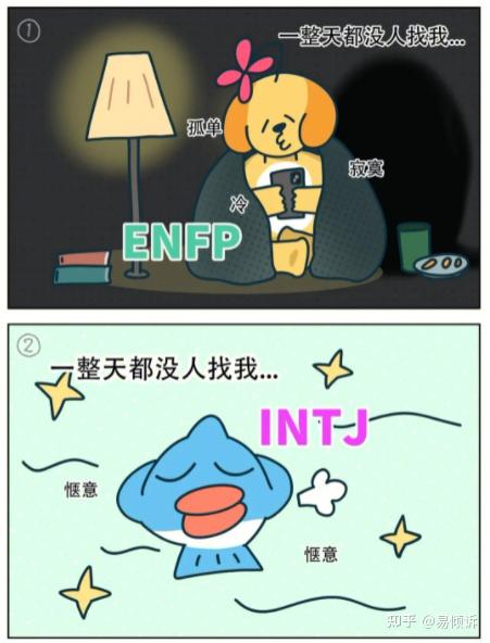 MBTI人格测试——绝配灵魂伴侣INTJ和ENFP~ - 知乎