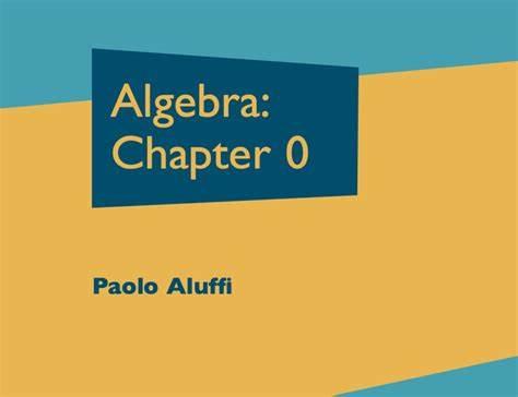 打算写个algebra chapter 0的完整笔记，有人想看吗？ - 知乎