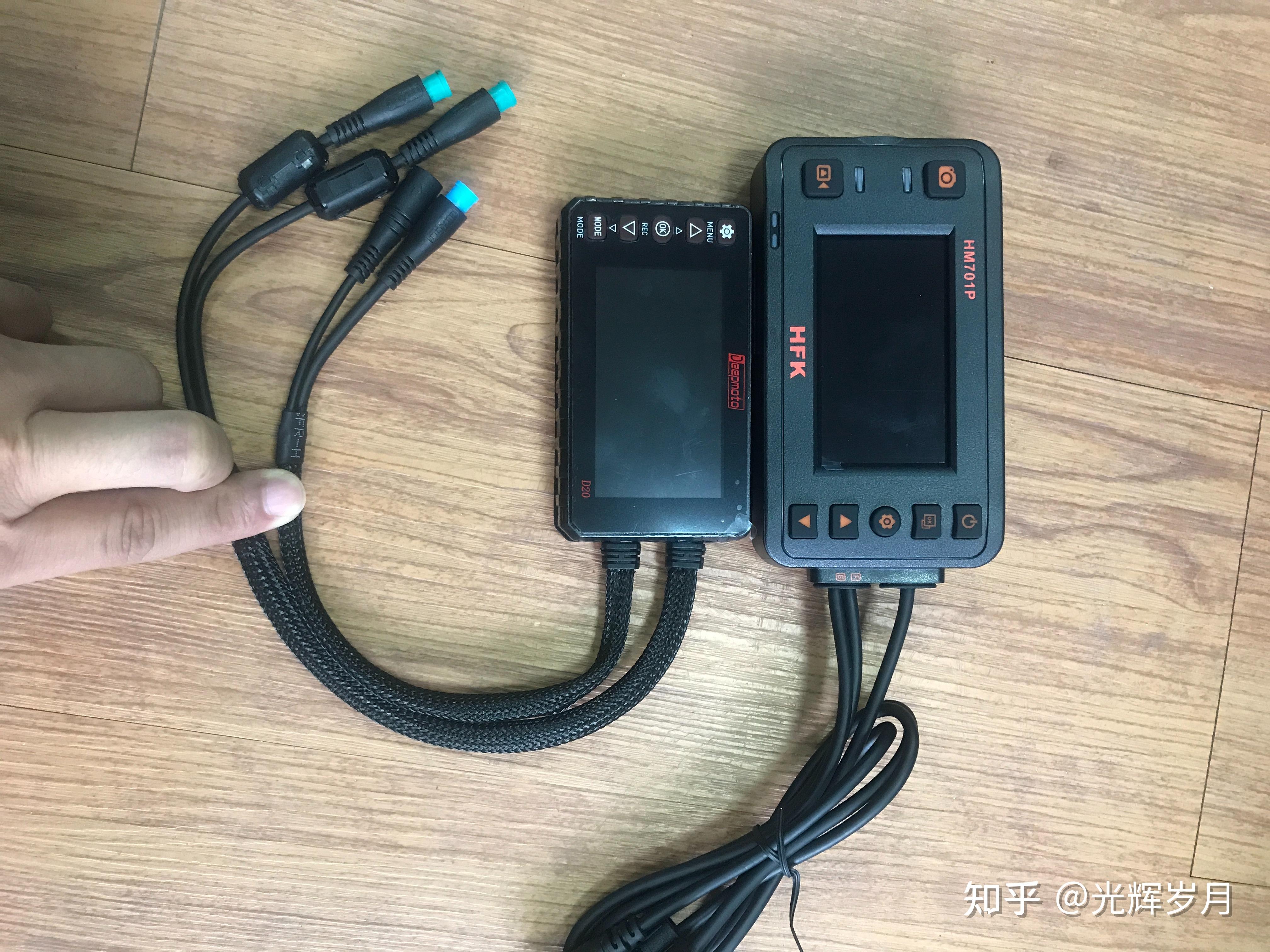 摩托车记录仪怎么选择? deepmoto的d20和hfk的701p哪个好? - 知乎