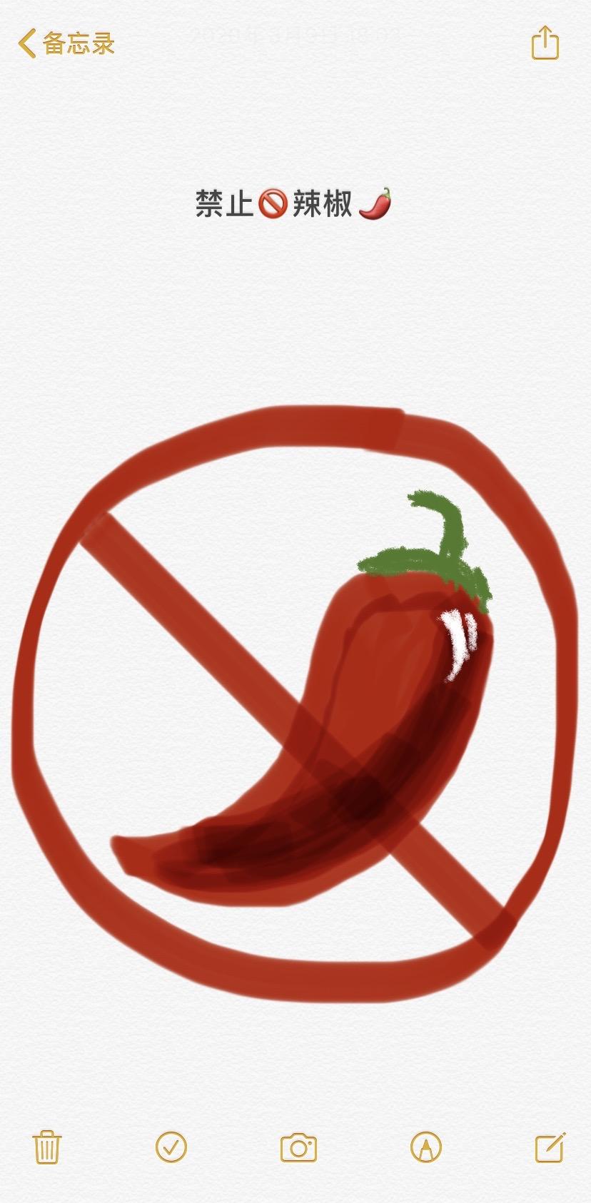 有没有提醒自己不吃辣养生的壁纸呀?