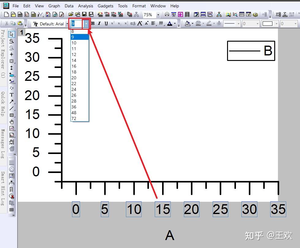 origin畫圖怎麼調整座標框長寬比例