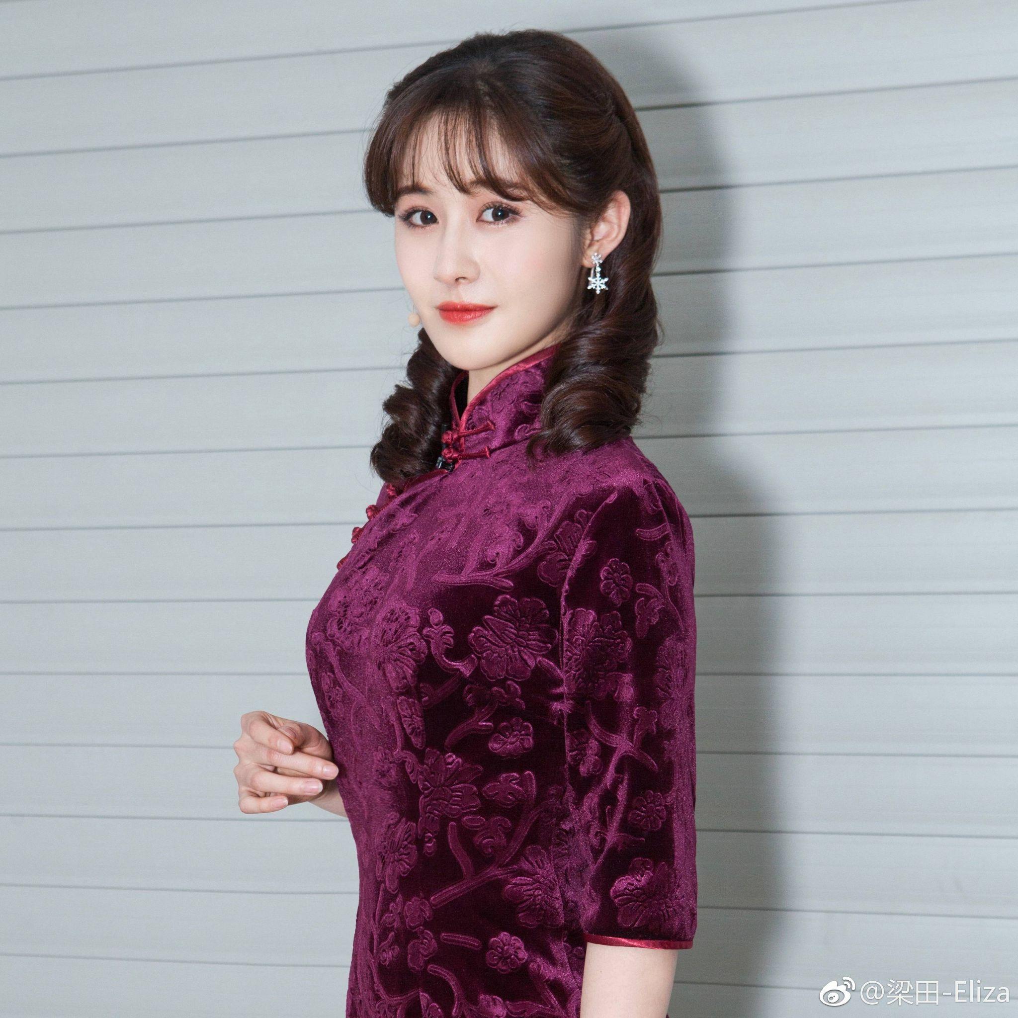 湖南卫视女主持人梁田是否整容?