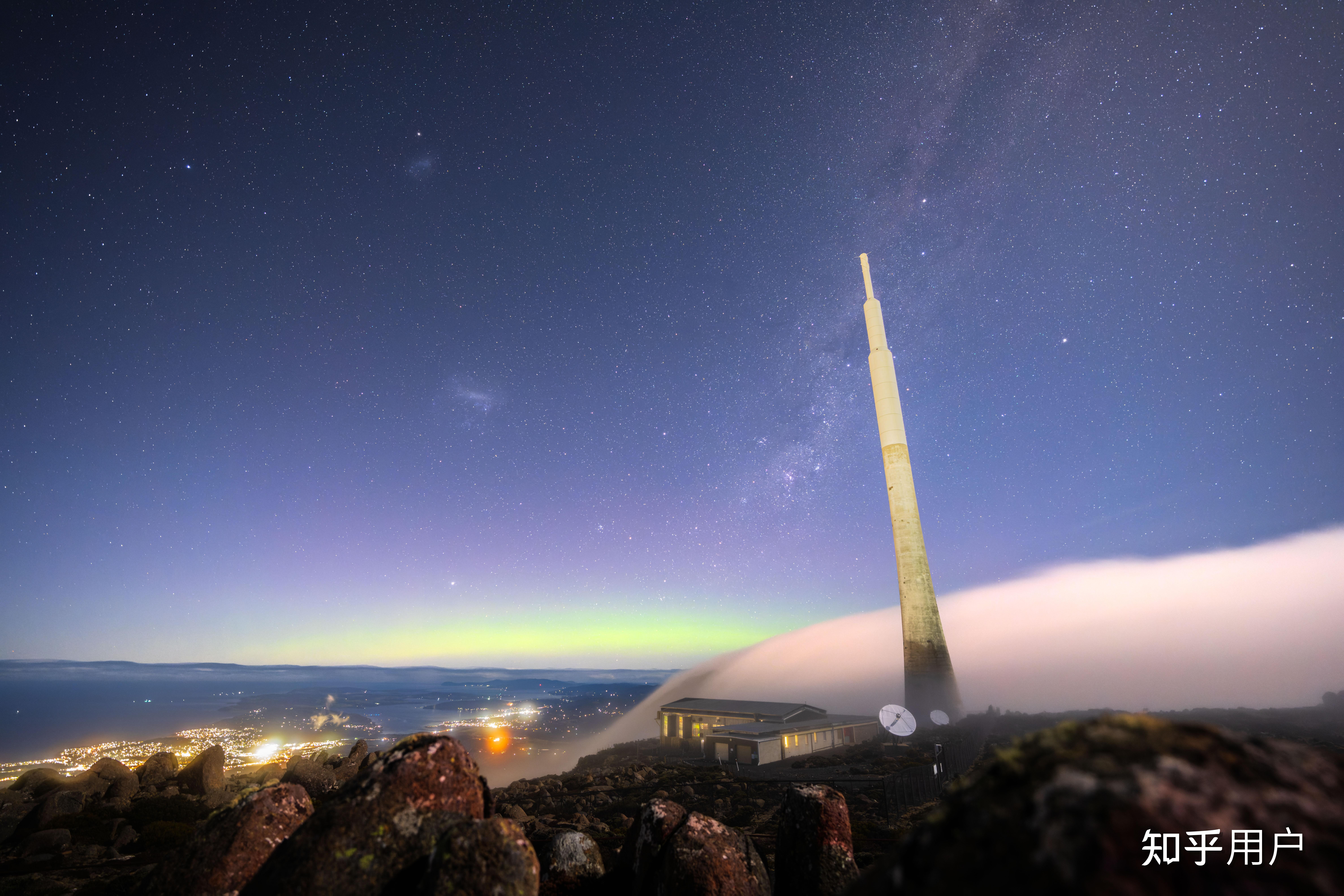 谁能告诉我4级光污染下银河能拍成什么样吗