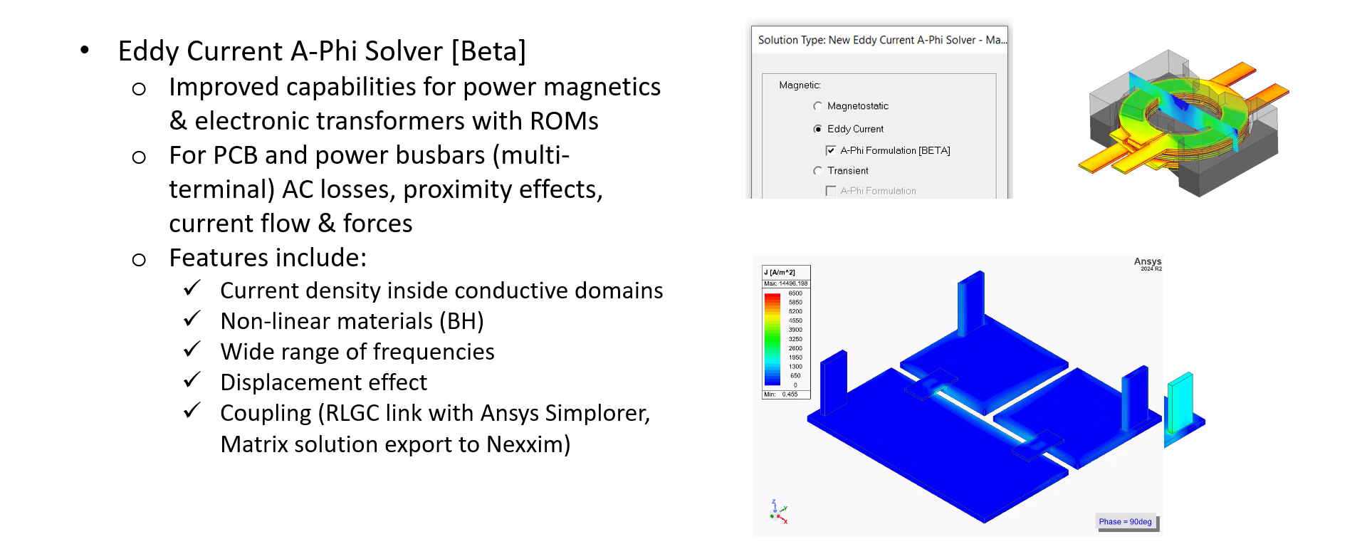 Ansys Maxwell 2024 R2更新介绍 - 知乎