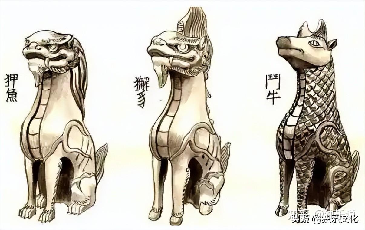 中国古建筑中的知识(四):古代建筑屋顶上的那些小神兽 - 知乎